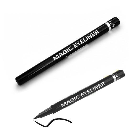 Magic Eyeliner Liquid Precision Pen-Deep Black (Wimpernwelle) image 0